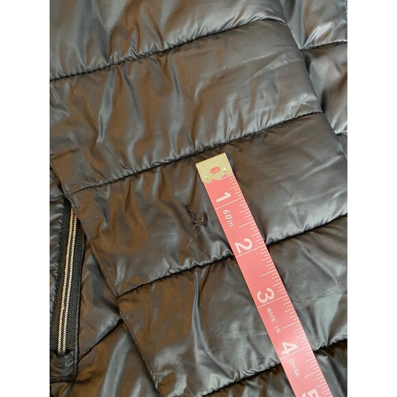 GAP Women’s Long Packable Puffer Coat with Hood – Size Small - Picture 9 of 9